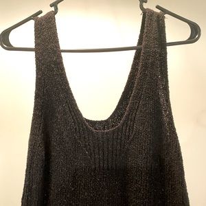 Madewell Springdale Sweater Tank with V-Neck
